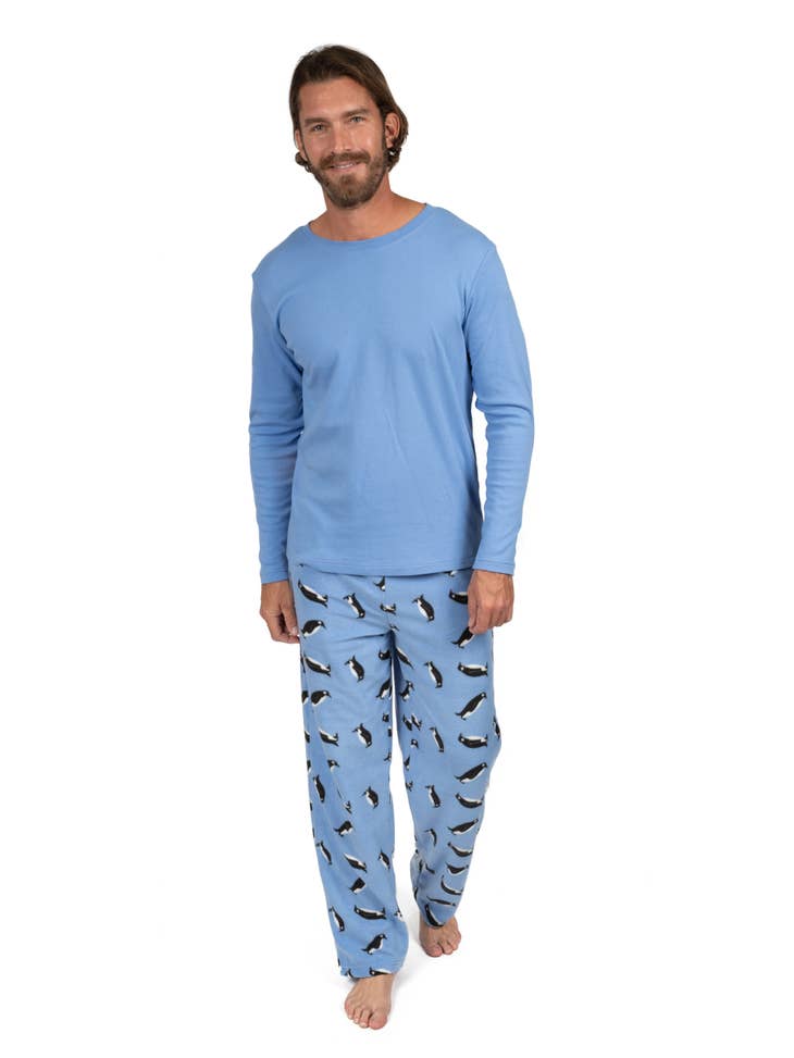 Wholesale Mens Fleece Pajama Set for your store - Faire