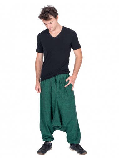 Green Harem Pants for wholesale on Faire3