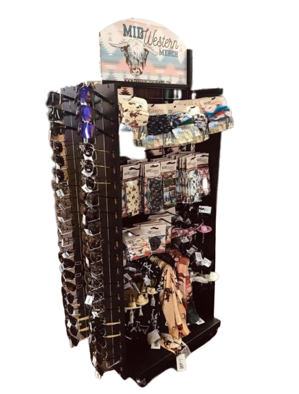 The Front Porch Label - Wholesale Retailer Display - Accessories - Display with Matching Signage for Bundles SHIPS FREE3