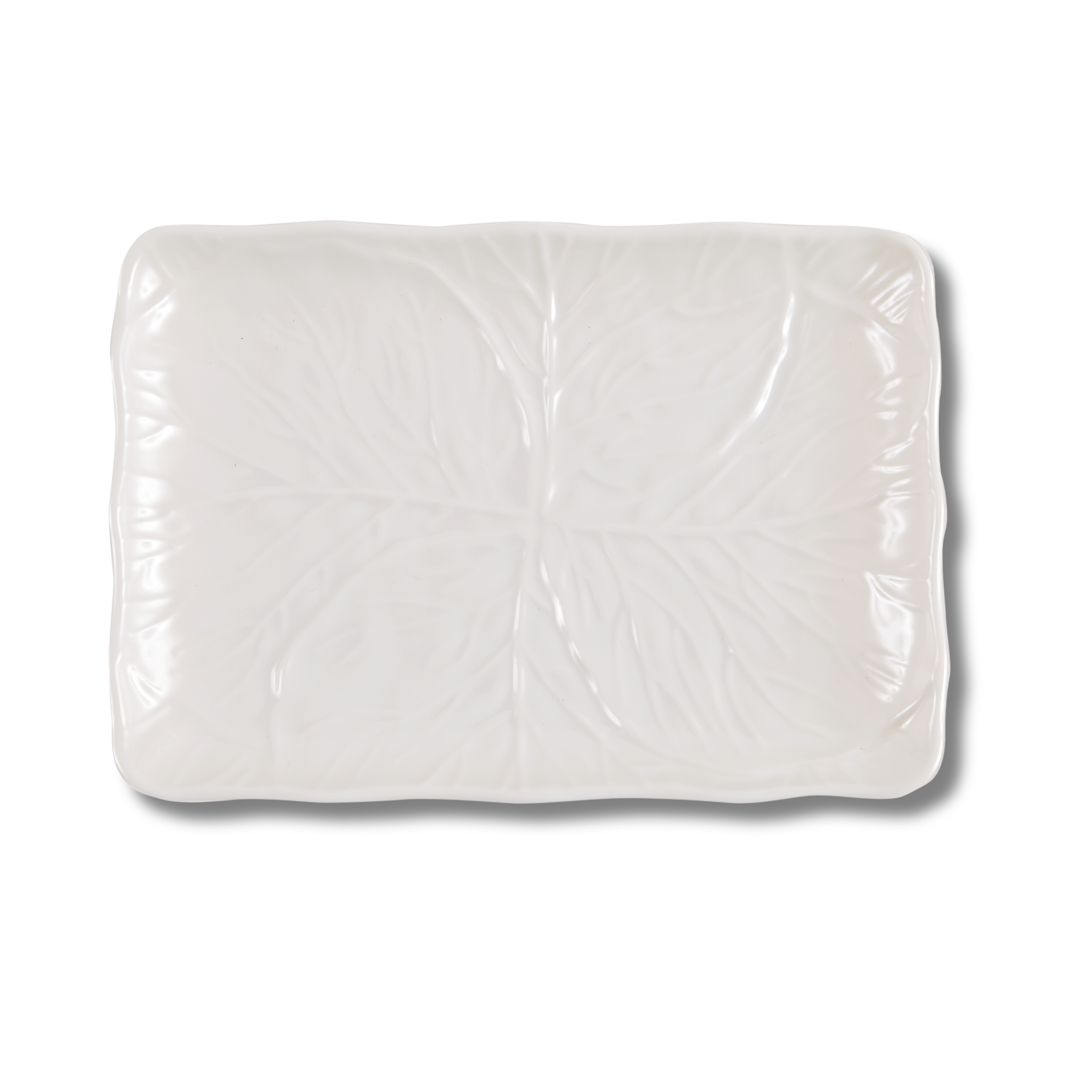 Siren Song - Wholesale Appetizer Serveware - Cabbage Leaf Appetizer Plates/Trays Set/40