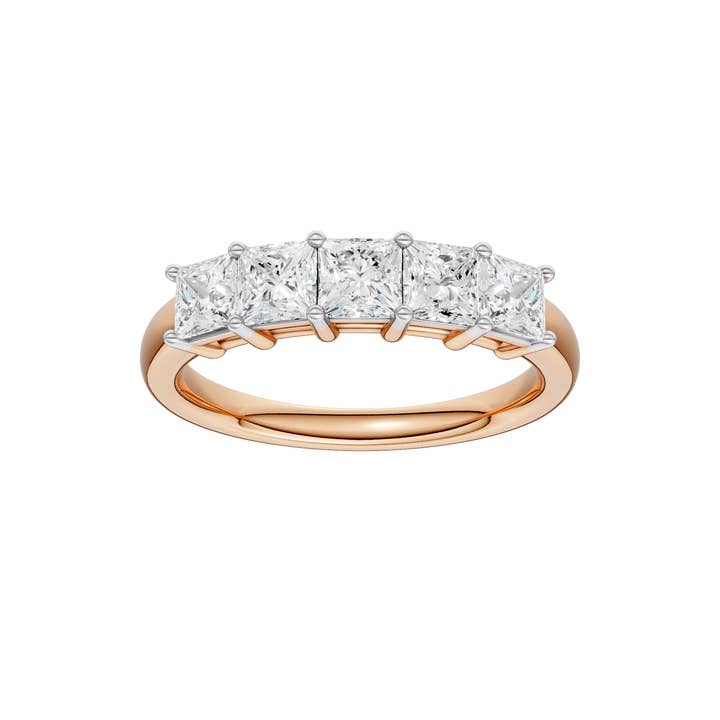 1,50 ct prinsessesleben certificeret laboratoriediamantring for engroshandel hos White Rock