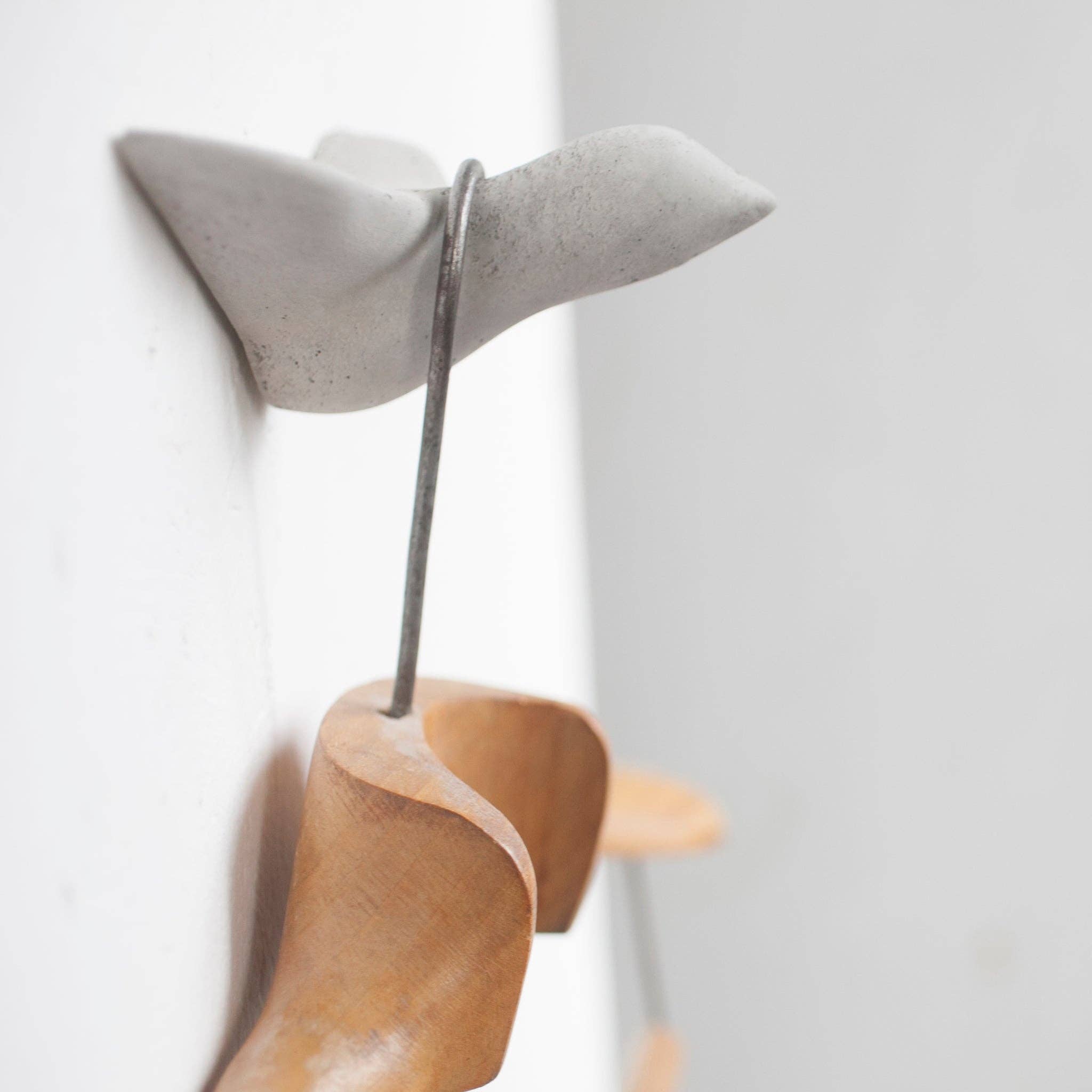 Formpoet - Wholesale Wall Hook - Concrete wall hook - light grey0