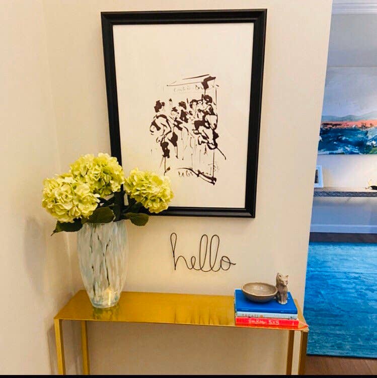 Wonder Wire Design – wholesale Dimensionell/3D-väggkonst – Giraff Wall Art | Wire Wall Art| Giraff väggdekor | Väggdekor | Giraff Decor | Wire Lion | Safari Nursery Decor | Giraff vägghängning6