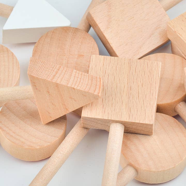 Q&C Distribution - Wholesale Wood Toy - Kids - Wooden Traffic Signal Toys Montessori Toys (3+)