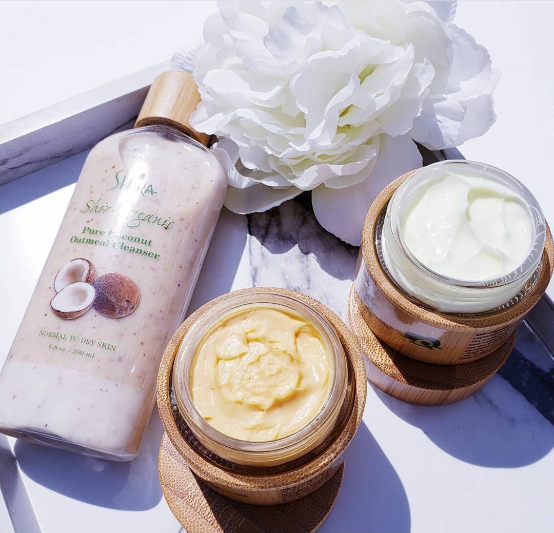 Shira Esthetics - Wholesale Facial Cleanser - Shir-Organic Coconut Oatmeal Cleanser 200 ml.3