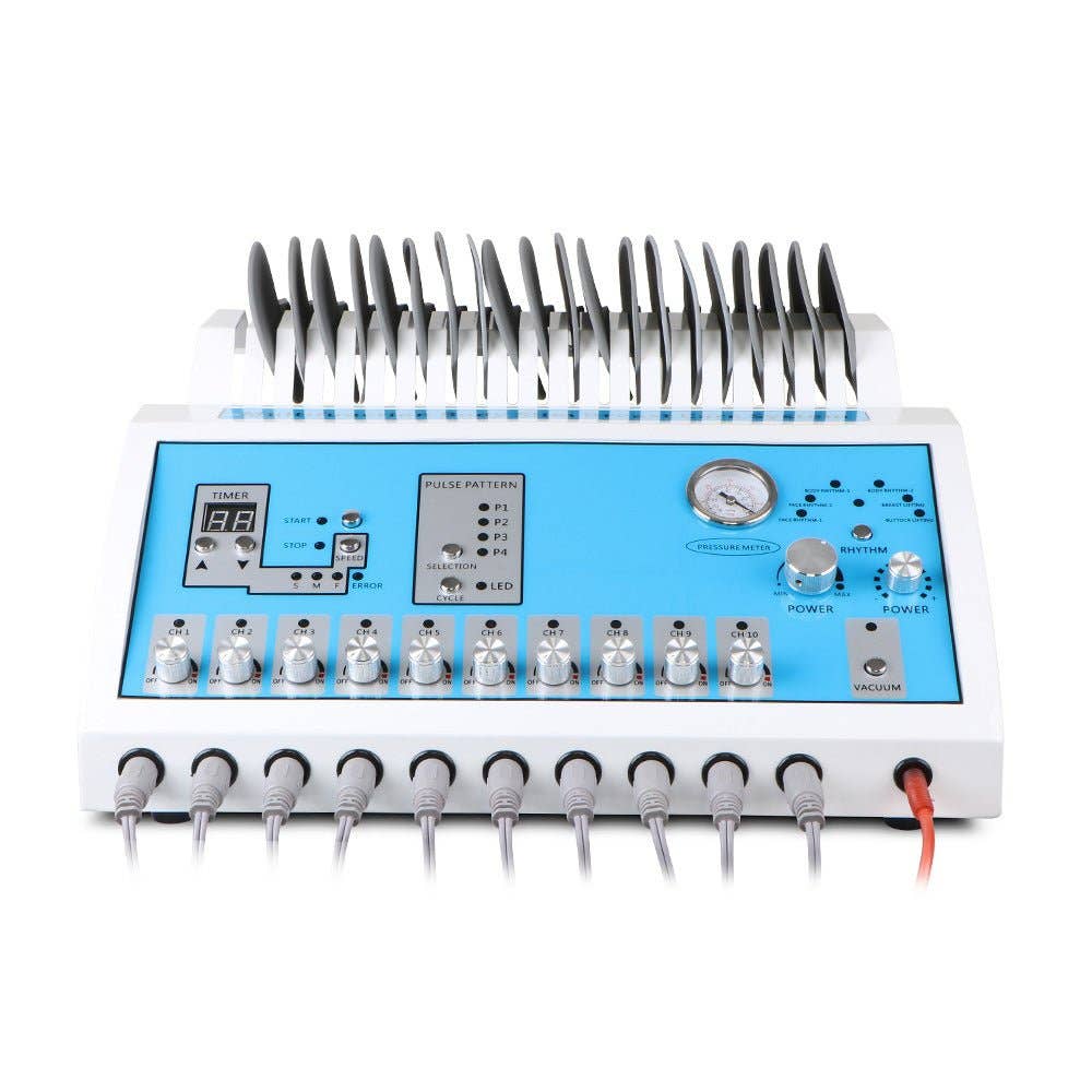 Cavitation Machines - Wholesale Electronic Skincare Device - Shape Tactics Microcurrent BIO 2-in-1 Muscle Toning & Massage Device0