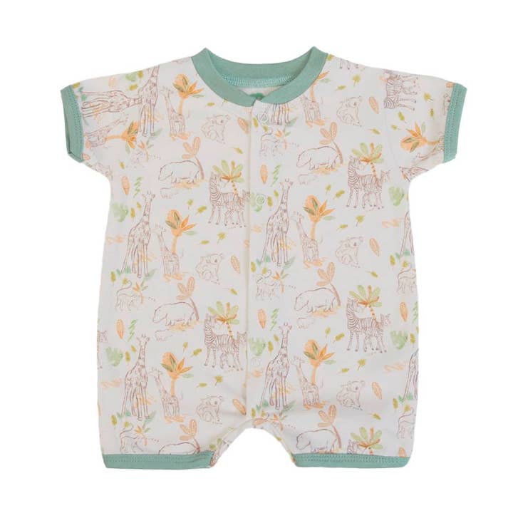 16357 - Organic romper - SS 25 for wholesale by FS Baby