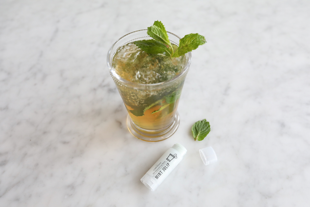 The Little Flower Soap Co - Wholesale Lip Balm - Mint Julep Lip Balm2