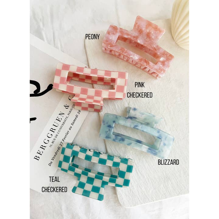 LoveLina - Wholesale Hair Clip - Women's - Jumbo 4-Inch Acetate Hair Claw - BETTY