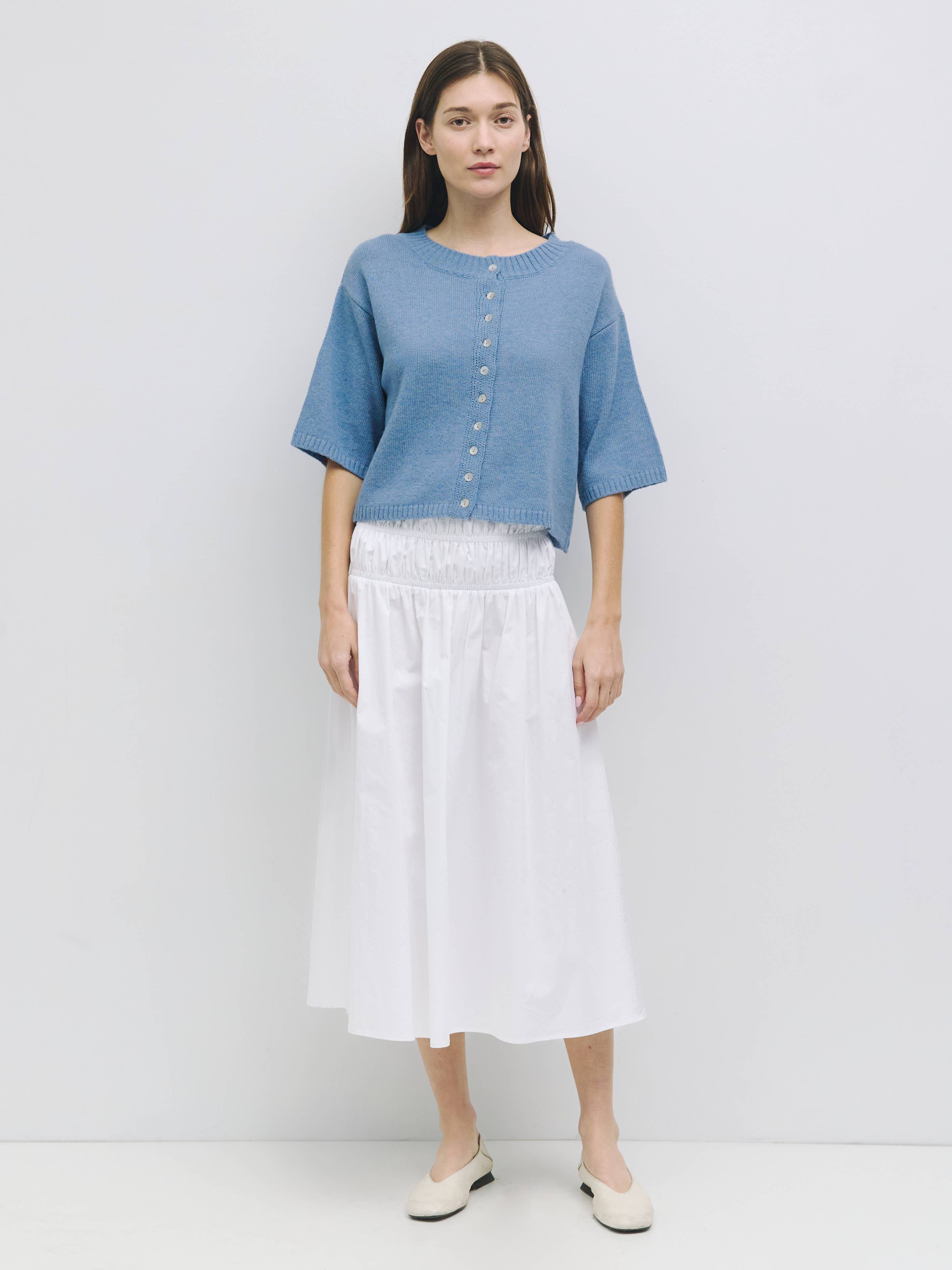 MOD REF - Wholesale Cardigan - Women's - The Stacey Cardigan | Brushed Half Sleeve Cardigan30