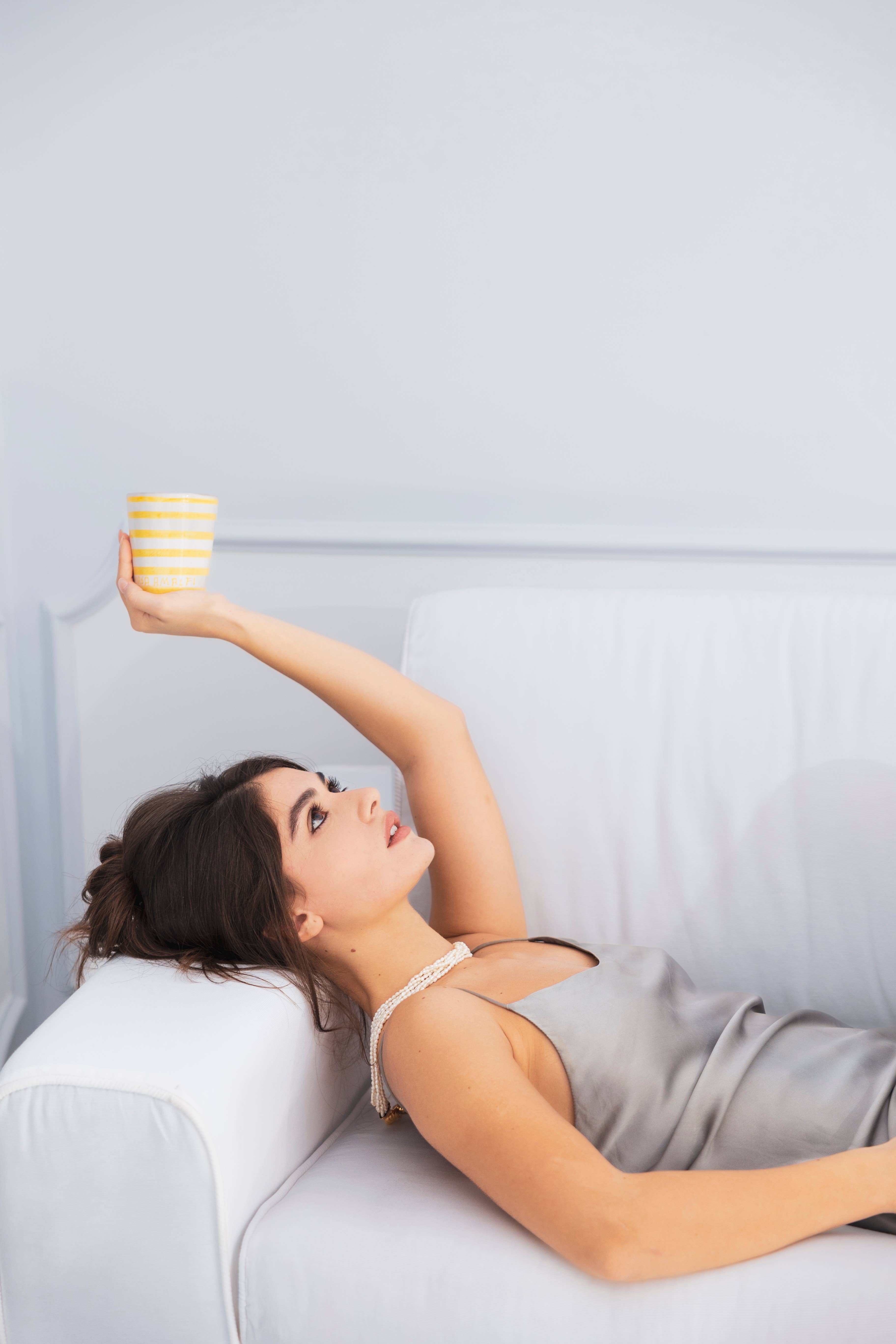 Casa Amalfi - Wholesale Jar/Filled Candle - BUONGIORNO POSITANO Candle Lemon Basil & Mandarin 200g6