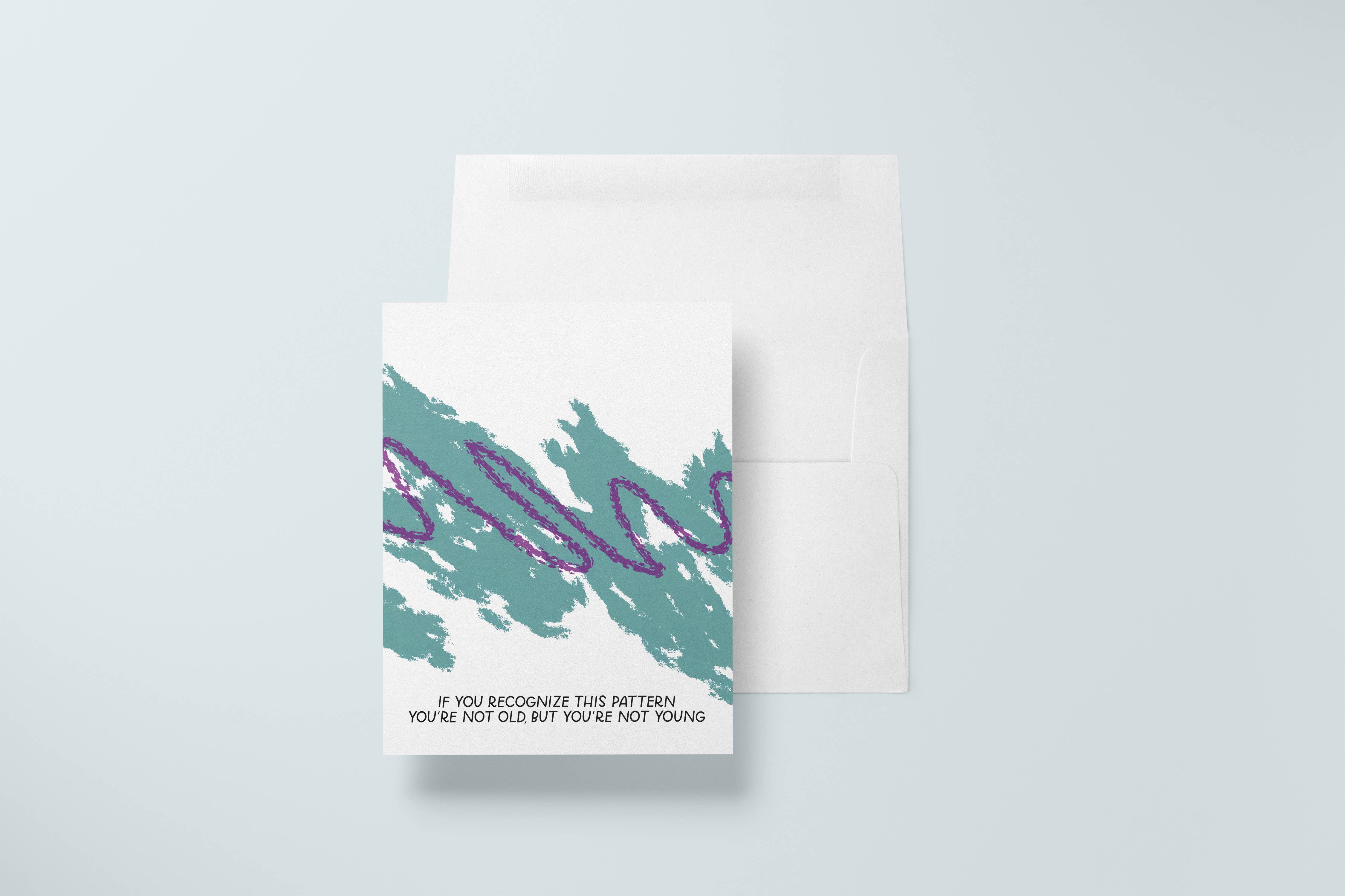 Just Follow Your Art - Vente Cartes d'anniversaire - Carte d'anniversaire des années 90 | Carte d'anniversaire amusante des années 902