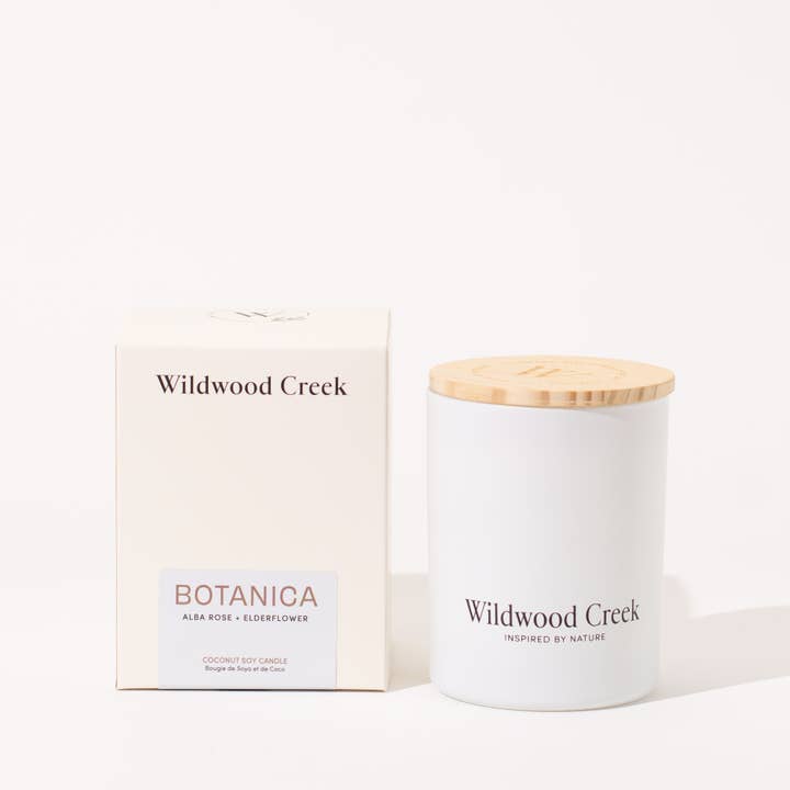 Botanica Elevated Natural Candle | Vegan, Non-Toxic for wholesale by Wildwood Creek