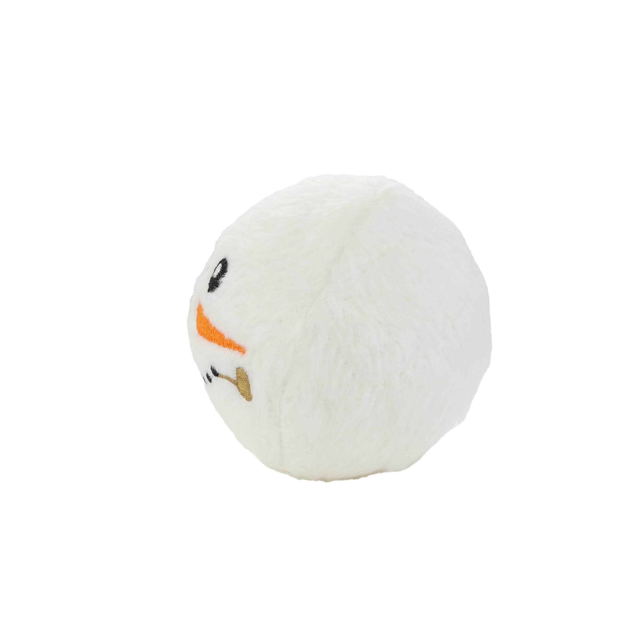 Tuffy Dog Toys - VIP Products - Wholesale Pet Squeaky Toy - Dog - Mighty Ball-Small Snowball Squeaky Dog Toy, No Stuffing3