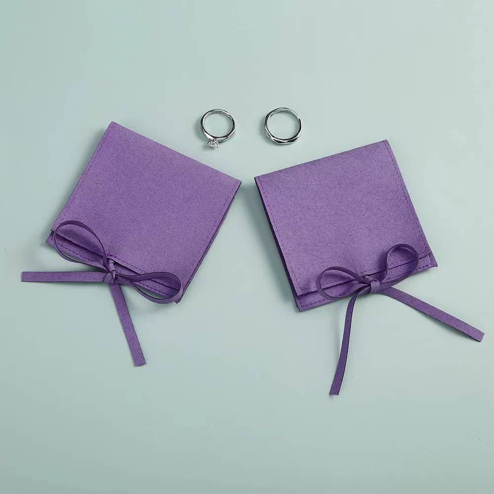 ZaraJewellery – Suporte de joias e exposição por atacado – Bolsa Premium para Joias em Microfibra – Saco de Presente Macio com Cordão11