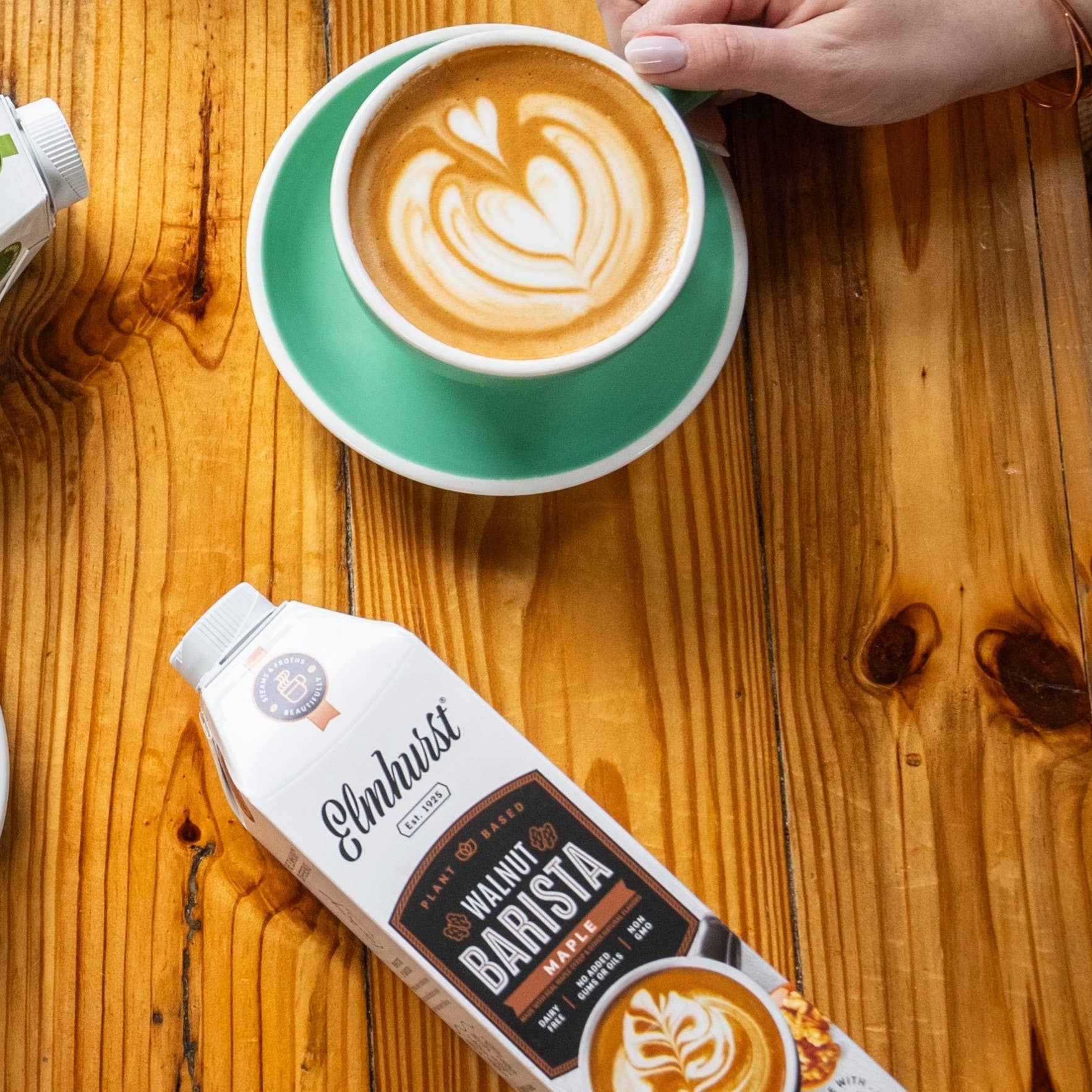 Elmhurst 1925 - Vente Boisson végétale - Lait Érable Noix de Grenoble Édition Barista, 32oz [Lot de 6]4