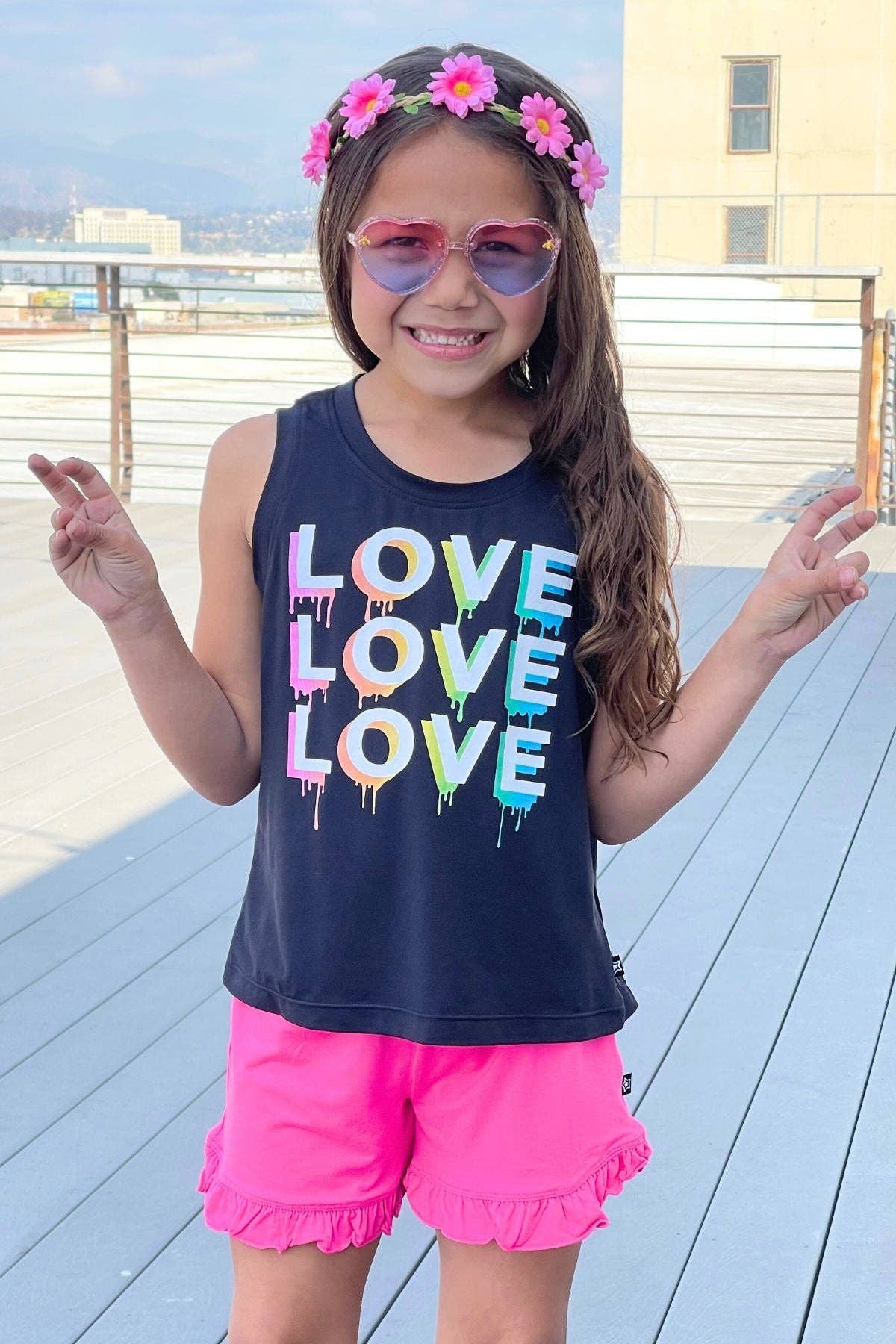 PixieLane - Wholesale Shorts - Kids - Simply Soft Ruffle Short3