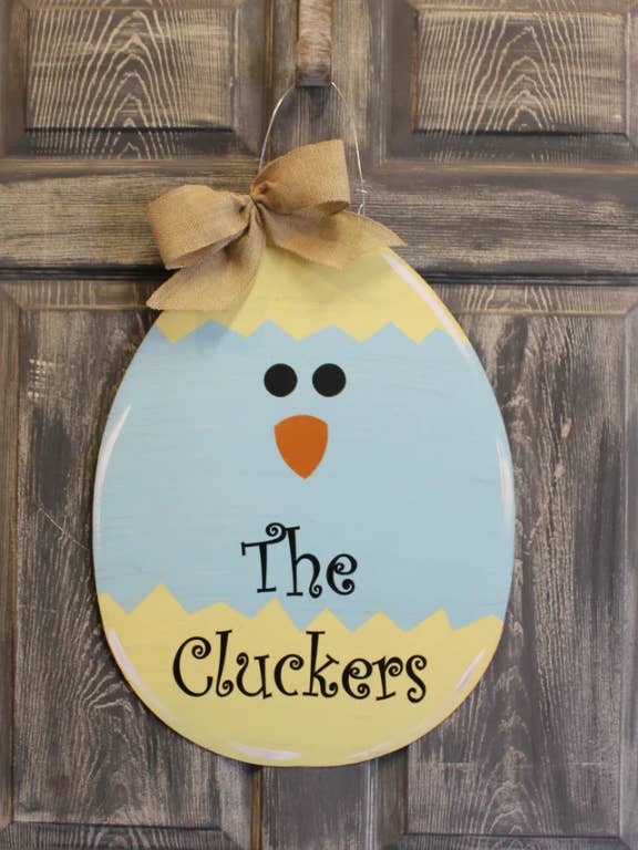 Outdoor Metal Art Chick Egg for wholesale by Steel Southern Designs