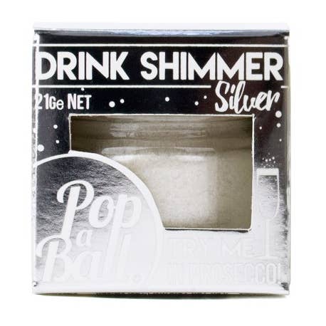 Silver Shimmer, Prosecco, Gin & Cocktail Cadeaus voor wholesale door Popaball
