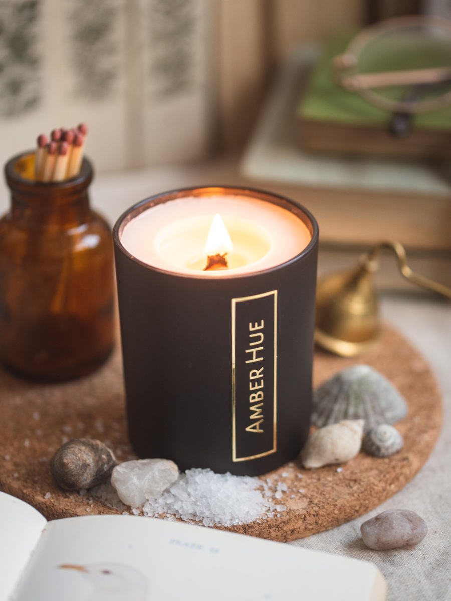 Amber Hue Candles - Wholesale Jar/filled candle - Deluxe Candle Collection (Branded or Private Label) 5