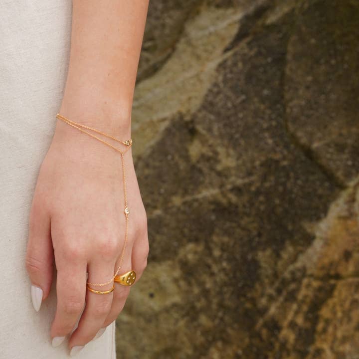 May Martin - Wholesale Link & Chain Bracelet - Hand Chain4