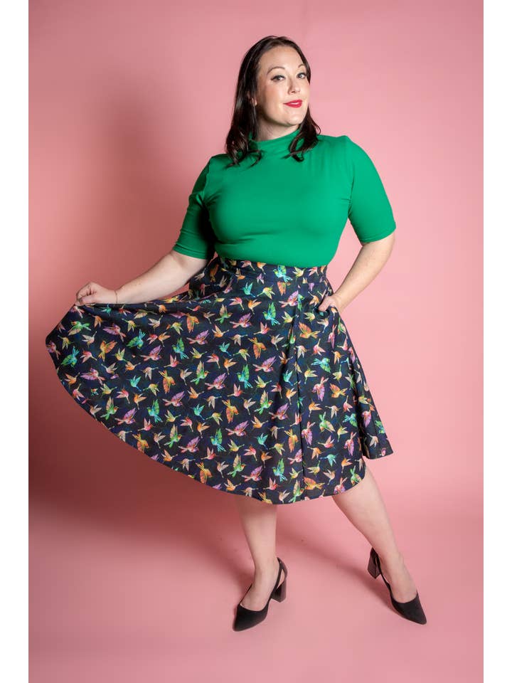 Heart of Haute – Großhandel Rock – Damen – Wirbelrock - Kolibri1