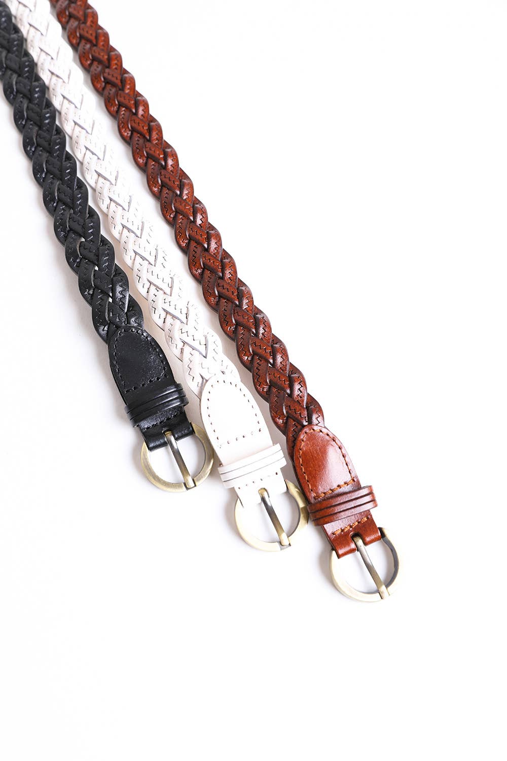 Leto Accessories – Engroshandel Bælte - Dame – Klassisk flettet læderbælte – til ethvert look 👖6