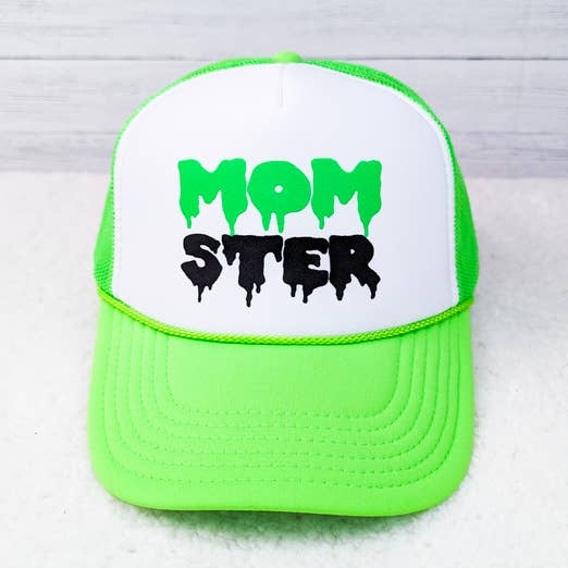 Momster Hat/Pocket Screen Print Heat Transfer for wholesale by Trendy Transfers