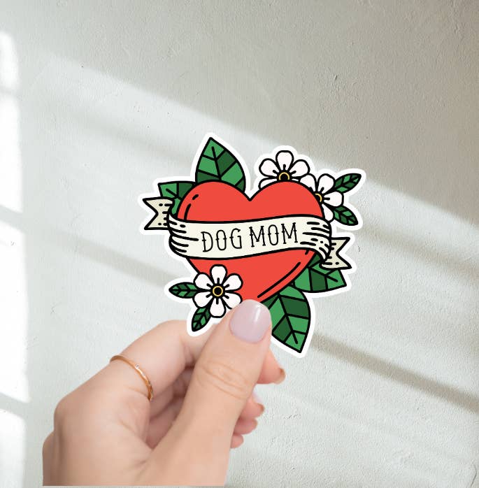 The Doggy District - Wholesale Sticker - Dog Mom Tattoo Sticker