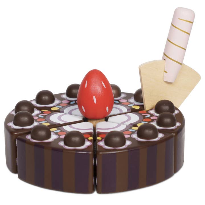Chocolate Gateau Sliceable Cake for wholesale by Le Toy Van