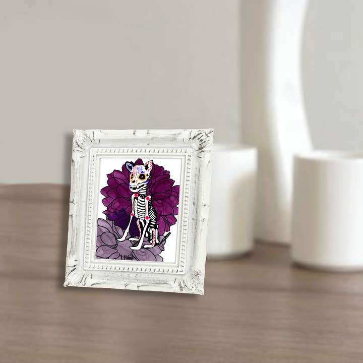 Neverending Stickers - Wholesale Art Print - Neverending Stickers - Framed Mini Print - Dia De Los Muerto4
