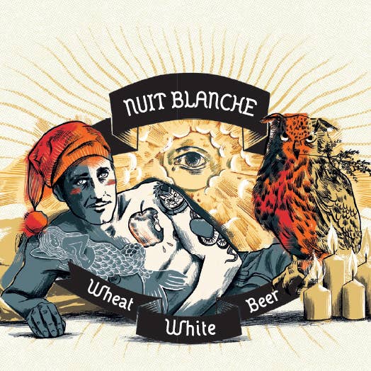 Blanche - Nuit Blanche 33cl - Prodotto in Francia per la vendita all'ingrosso da parte di Brasserie BAM