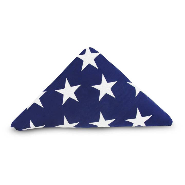 Bandera estadounidense preplegada, la bandera estadounidense viene plegada para venta al por mayor de Flags Connections