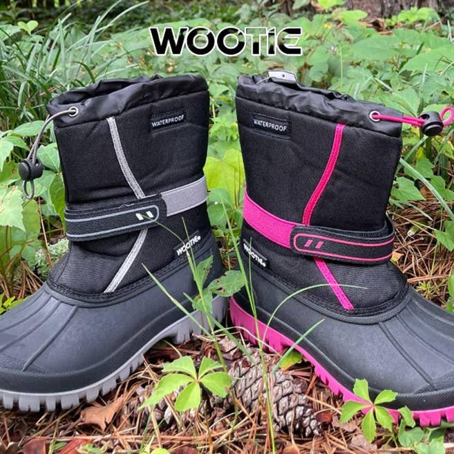 Wootie - Wholesale Boots - Unisex - WOOTIE Youth Waterproof Snow Boots / 2 Colors7