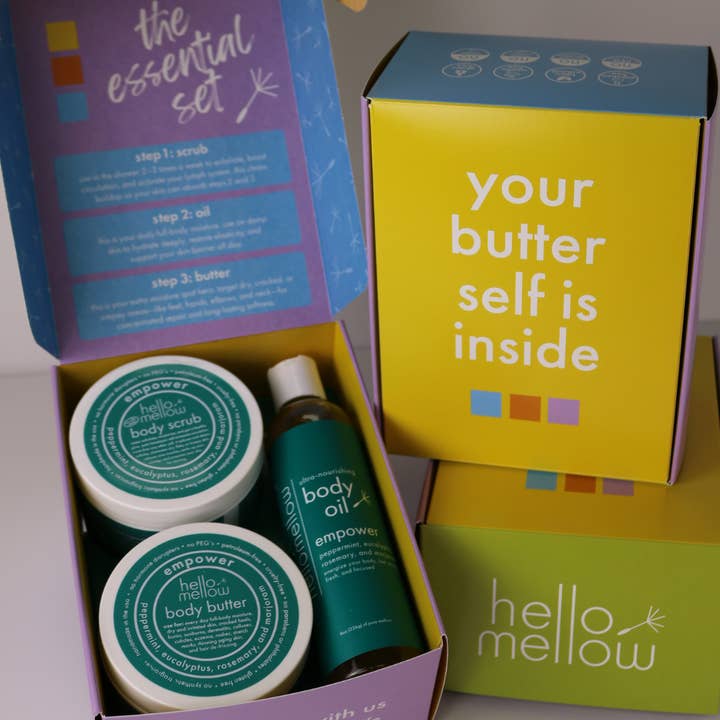 hellomellow - Wholesale Bath & Body Set - the essential set - empower2