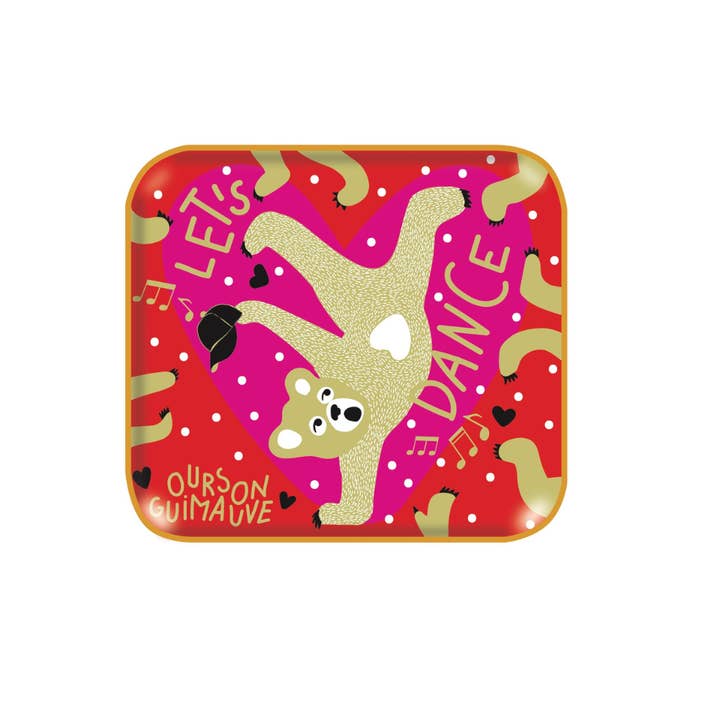 TASTY FRANCE - Wholesale Marshmallow - Let's Dance - Mini Me Marshmallow Bear 34g CHRISTMAS 20252