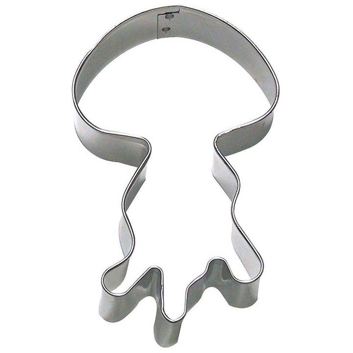 Jellyfish Cookie Cutter 4 in B1699 for wholesale by CookieCutter.com