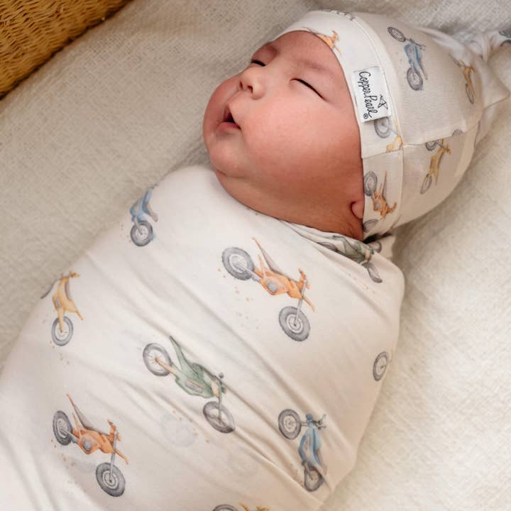 Copper Pearl - Wholesale Swaddle - Baby - Knit Swaddle Blanket - Ryder2