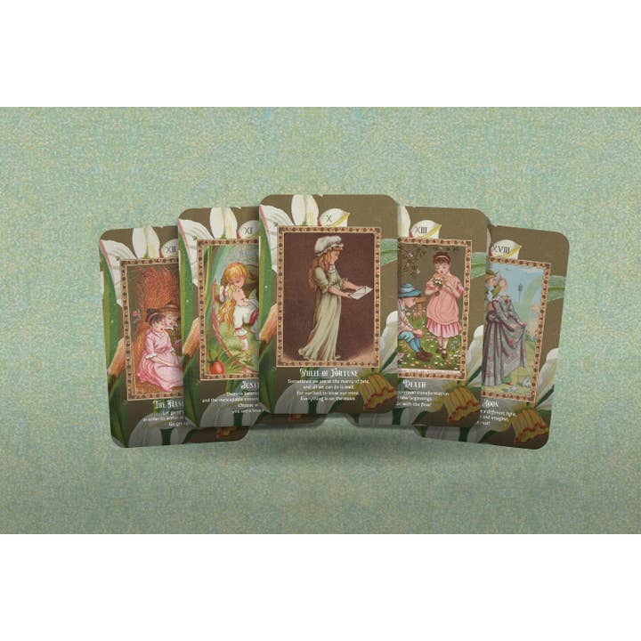 Baralho de Tarô vitoriano dos Arcanos Maiores por Kate Greenway por atacado de IBIZA TAROT