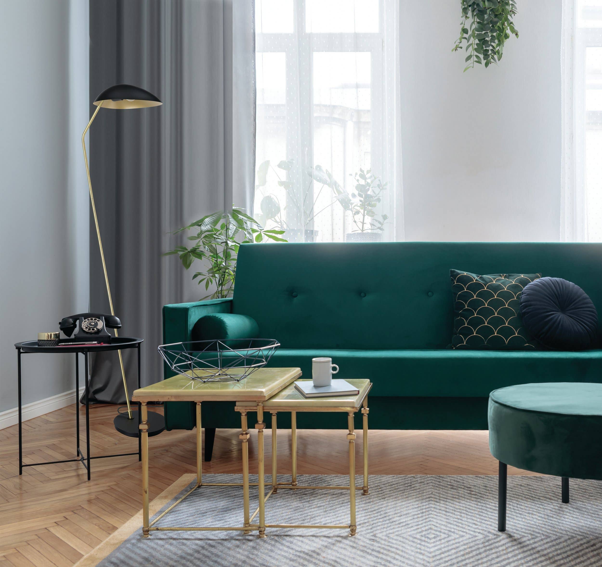 Black Lindmoor - 1 Light Floor Lamp for wholesale on Faire1