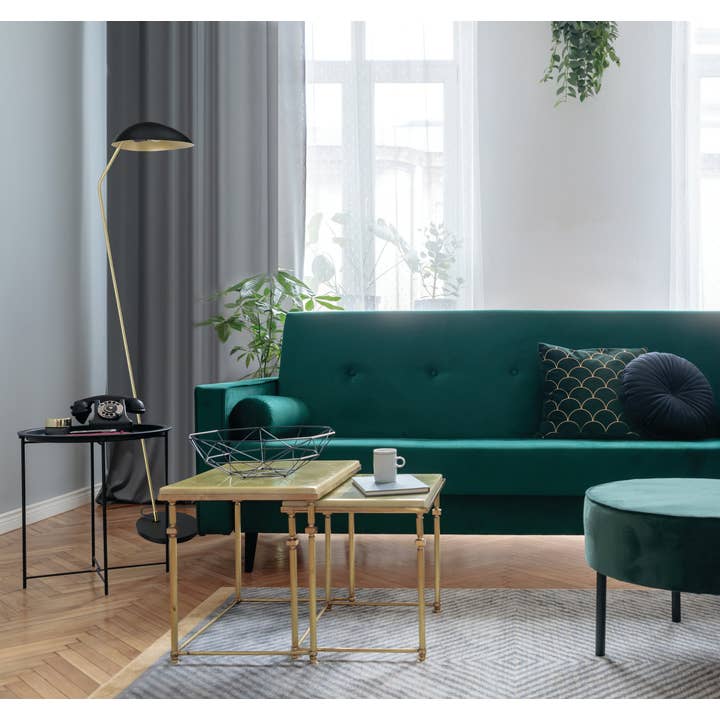 Black Lindmoor - 1 Light Floor Lamp for wholesale on Faire1