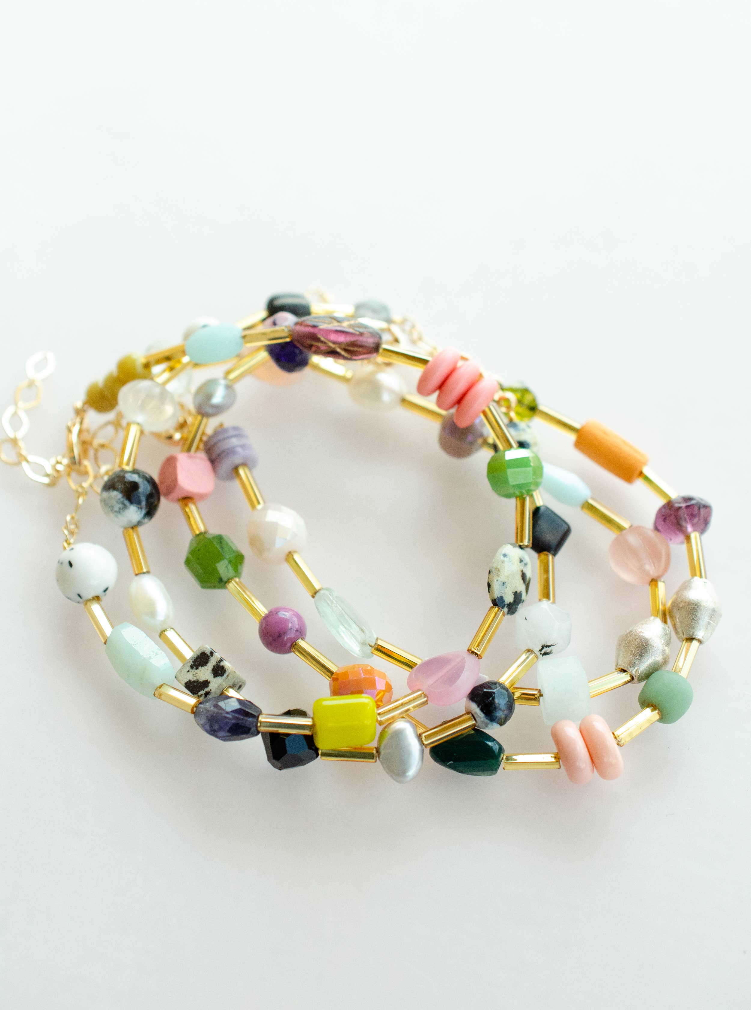 Jill Makes - Vente Bracelet de perles - Bracelets colorés à perles avec fermoir - Mariposa6