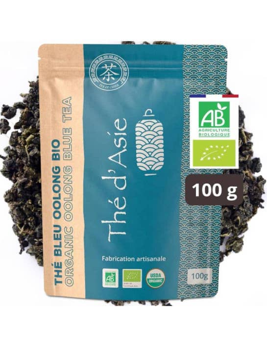 Khla - L'épicerie du Mékong - Vente Thé en vrac - Thé bleu - Oolong - Biologique - en vrac - 100g3