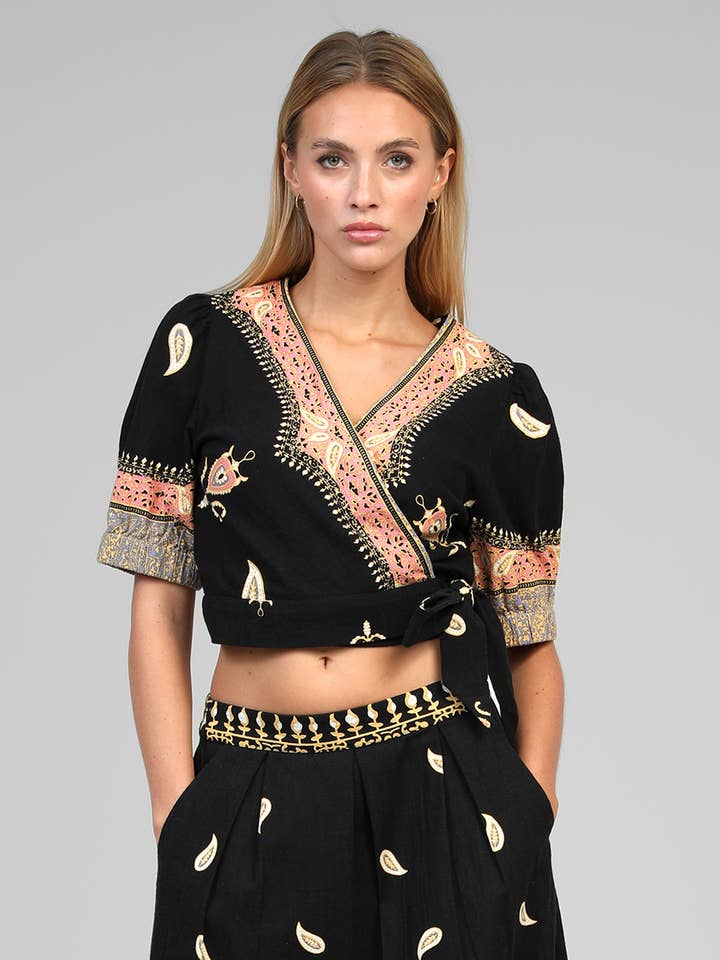 SORIANA wrap-around zinga multicolor for wholesale by An'ge