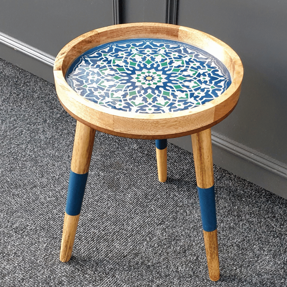 Hartsmede - Wholesale Side Table - Handmade Side Table Removable Legs Hummingbird Tray Table30