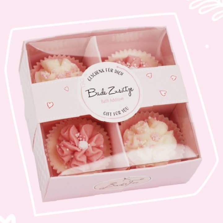 4-pack badpraliner presentset Candy Crush - badtillsats set för wholesale av BadeFee