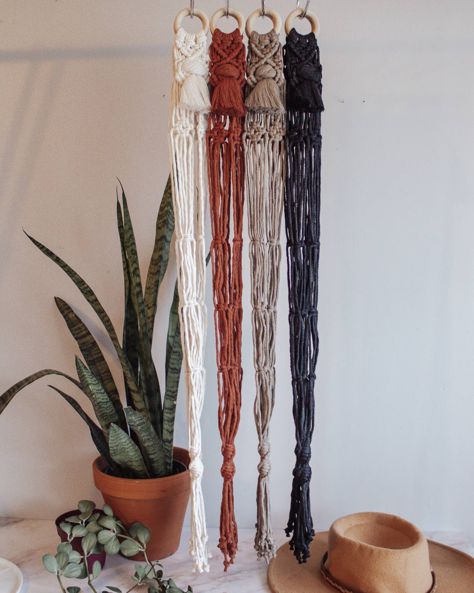 Modern Bo Studio - Wholesale Hat Rack - "Dakota" - Macrame Hat Hanger12