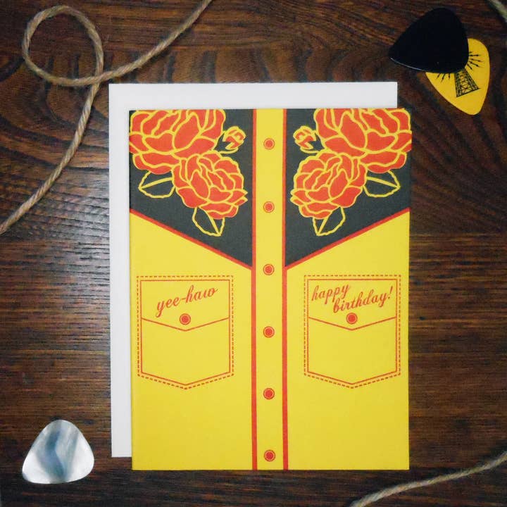 a. favorite design - Wholesale Birthday Card - Yee-Haw Birthday Card