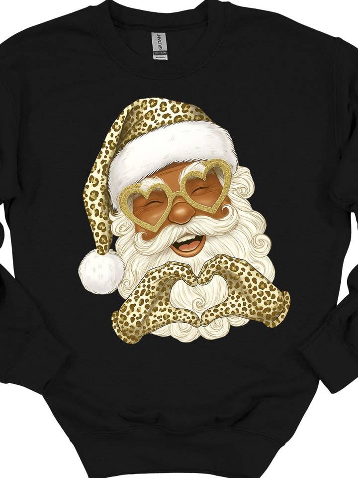 Gold Jazzy Santa for wholesale by Made On Main