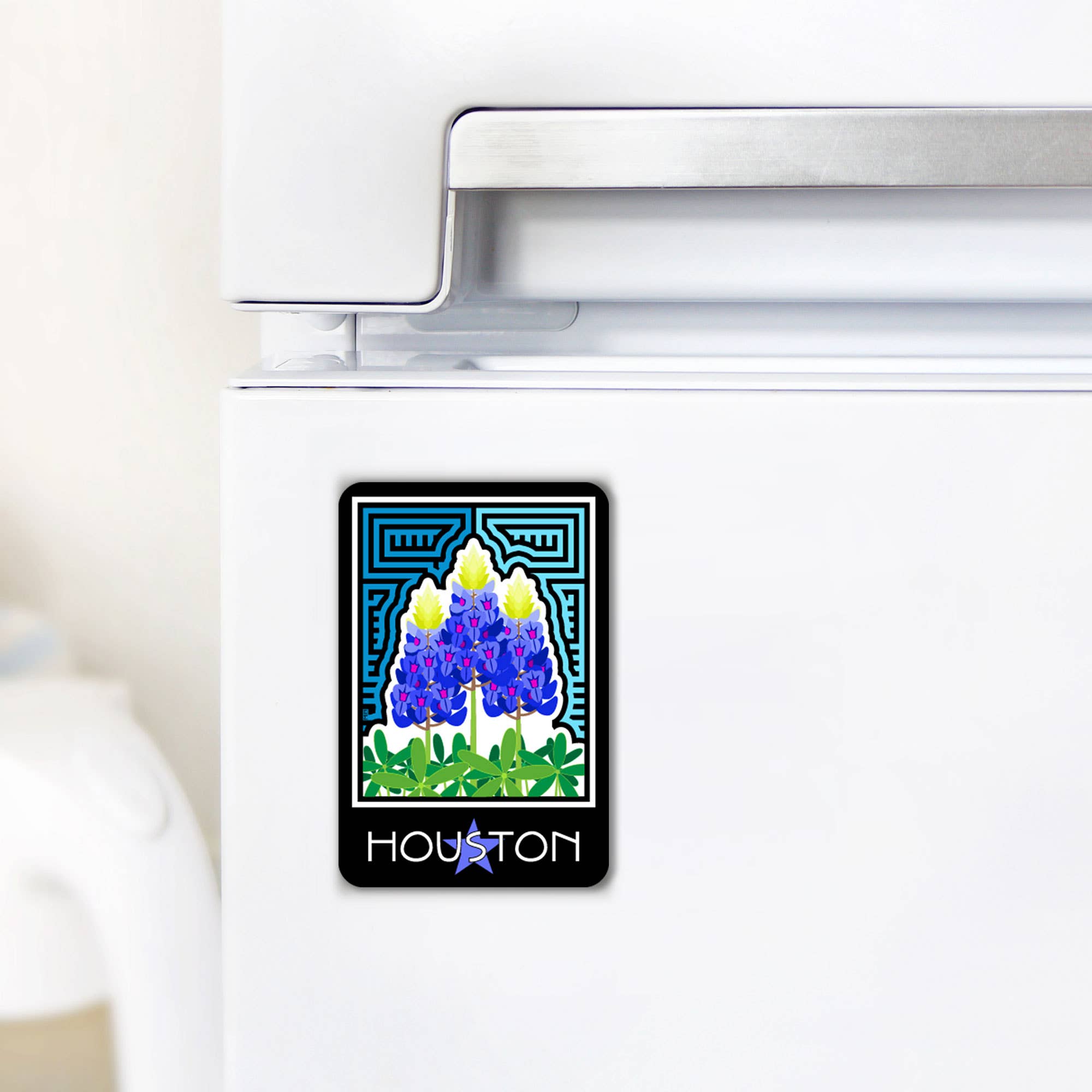 Papermolas - Wholesale Magnet - Magnet - Bluebonnets1